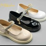 کفش رکاب نگین ورنی